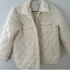 Quilted Cream Jacket